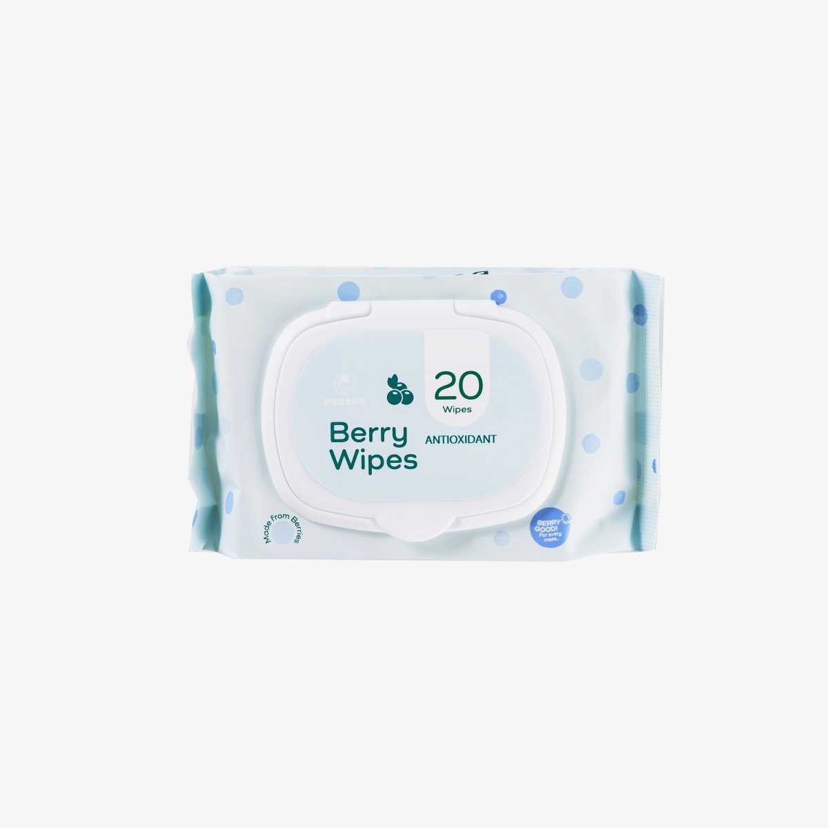Berry Wipes - Travel Size - 20 Wipes - BUMBUM