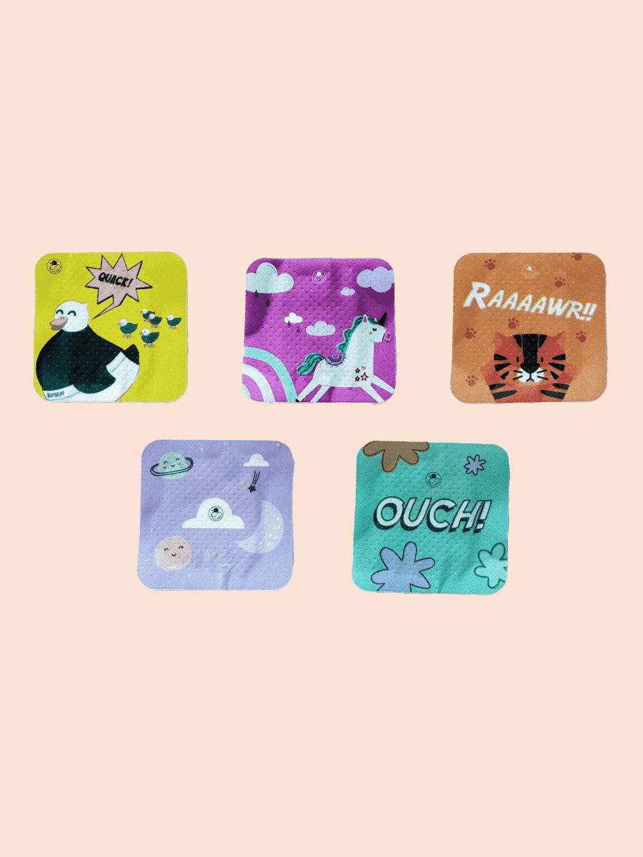 Boo Boo! Aid - Kids Sterile adhesive Bandages - 20 pcs - BUMBUM