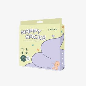 Nappy Sacks - 5 Rolls - BUMBUM