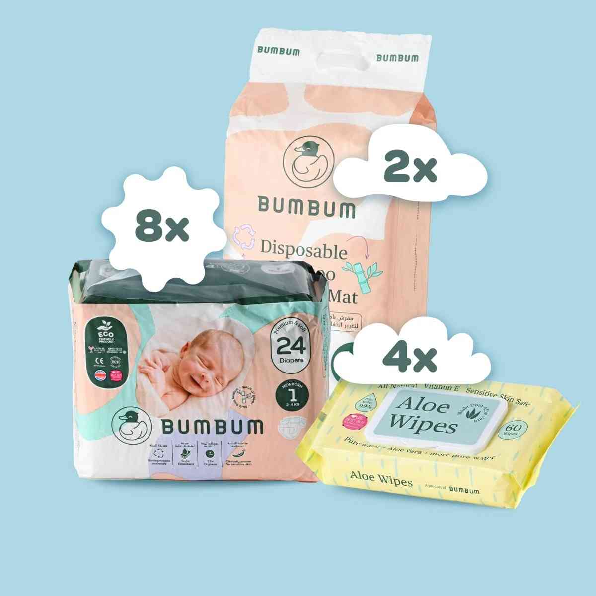 Subscription box - Aloe wipes - BUMBUM