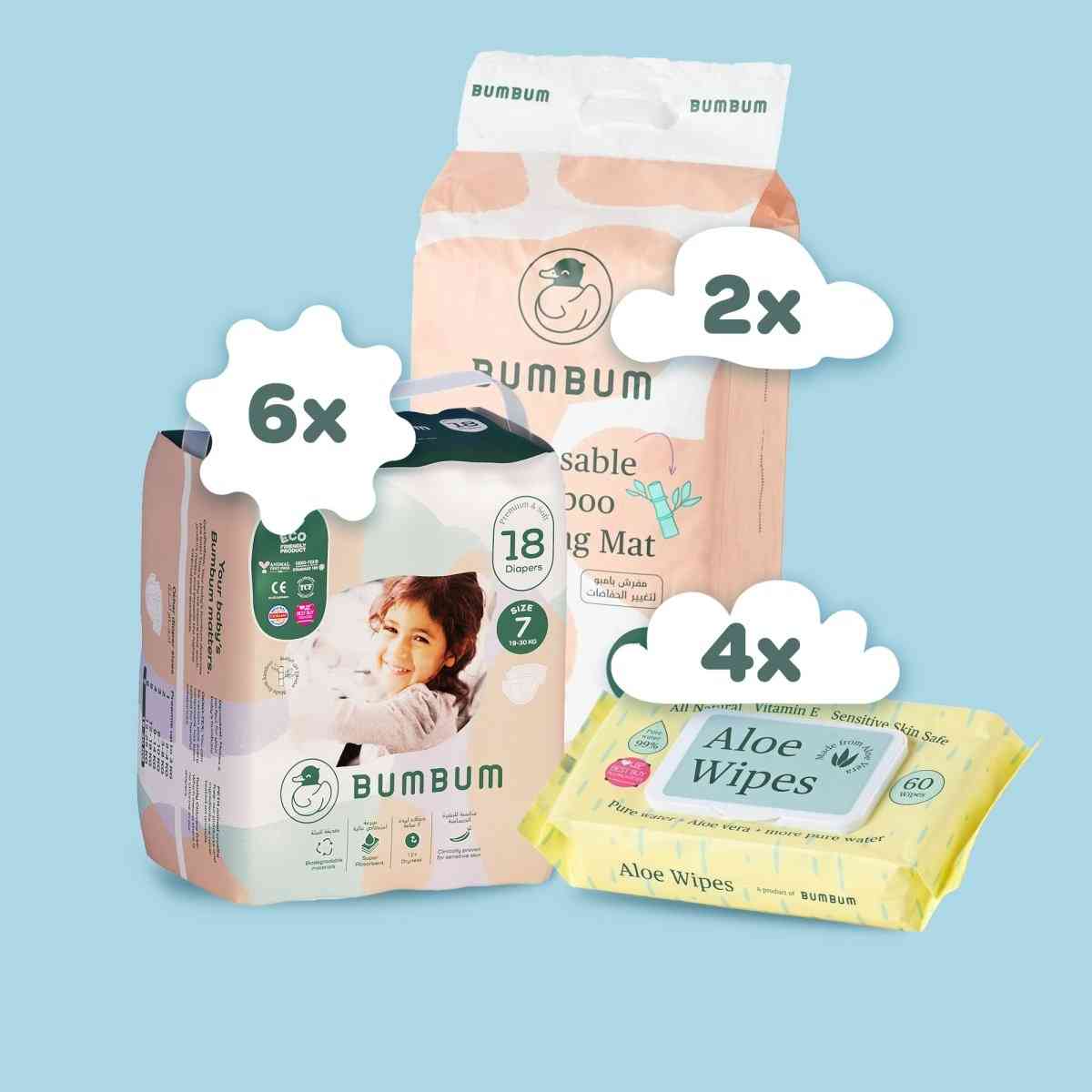 Subscription box - Aloe wipes - BUMBUM