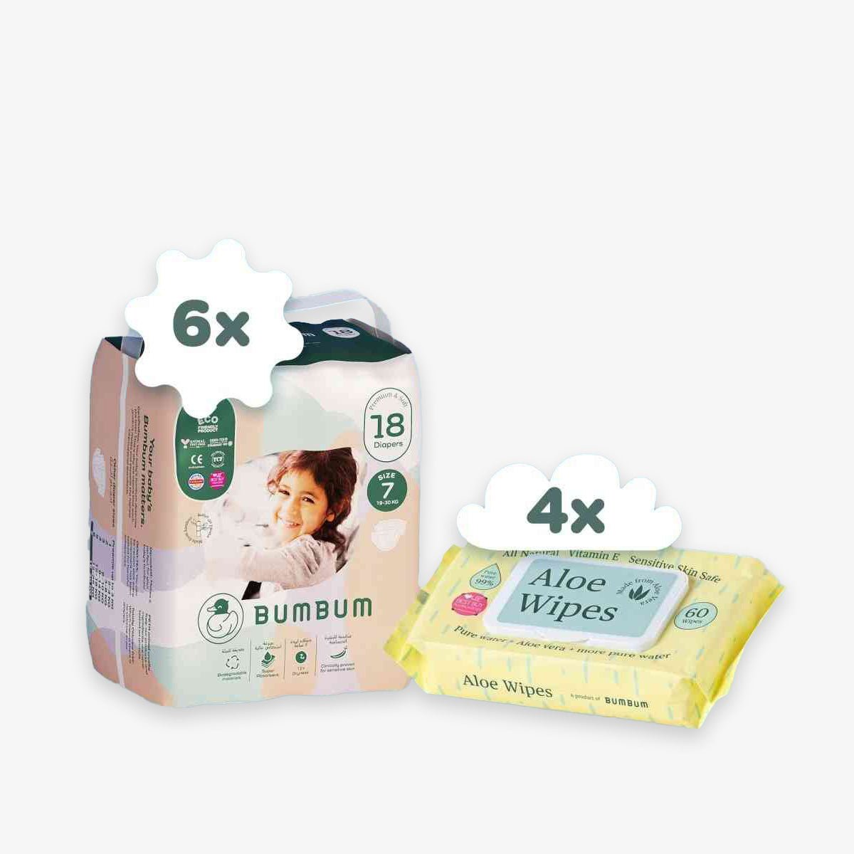 Subscription box - Aloe wipes - BUMBUM