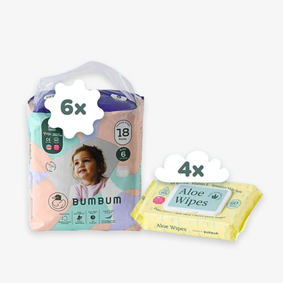 Subscription box - Aloe wipes - BUMBUM