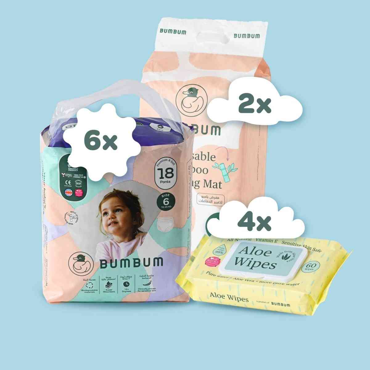 Subscription box - Aloe wipes - BUMBUM