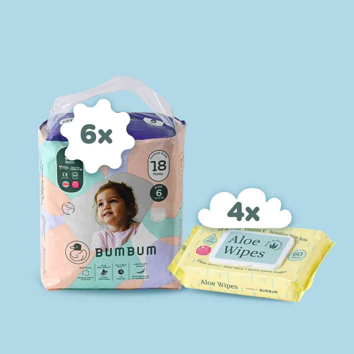 Subscription box - Aloe wipes - BUMBUM