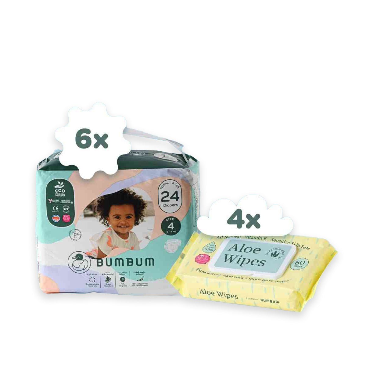 Subscription box - Aloe wipes - BUMBUM