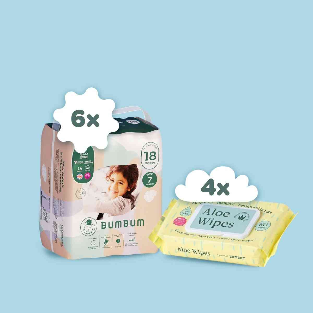 Subscription box - Aloe wipes - BUMBUM