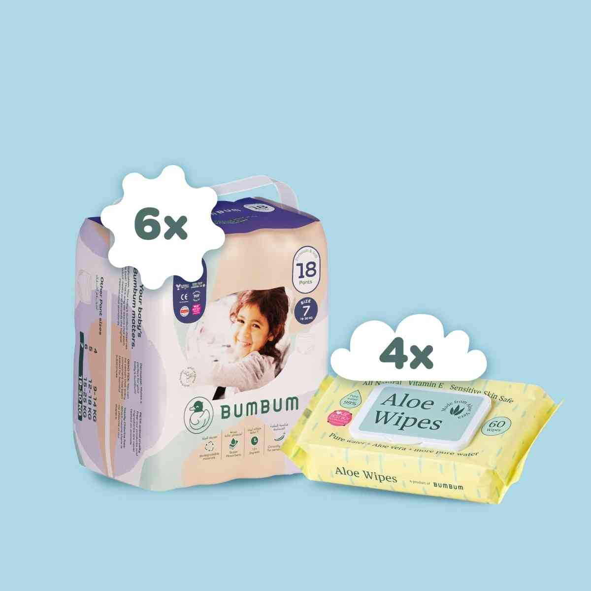 Subscription box - Aloe wipes - BUMBUM