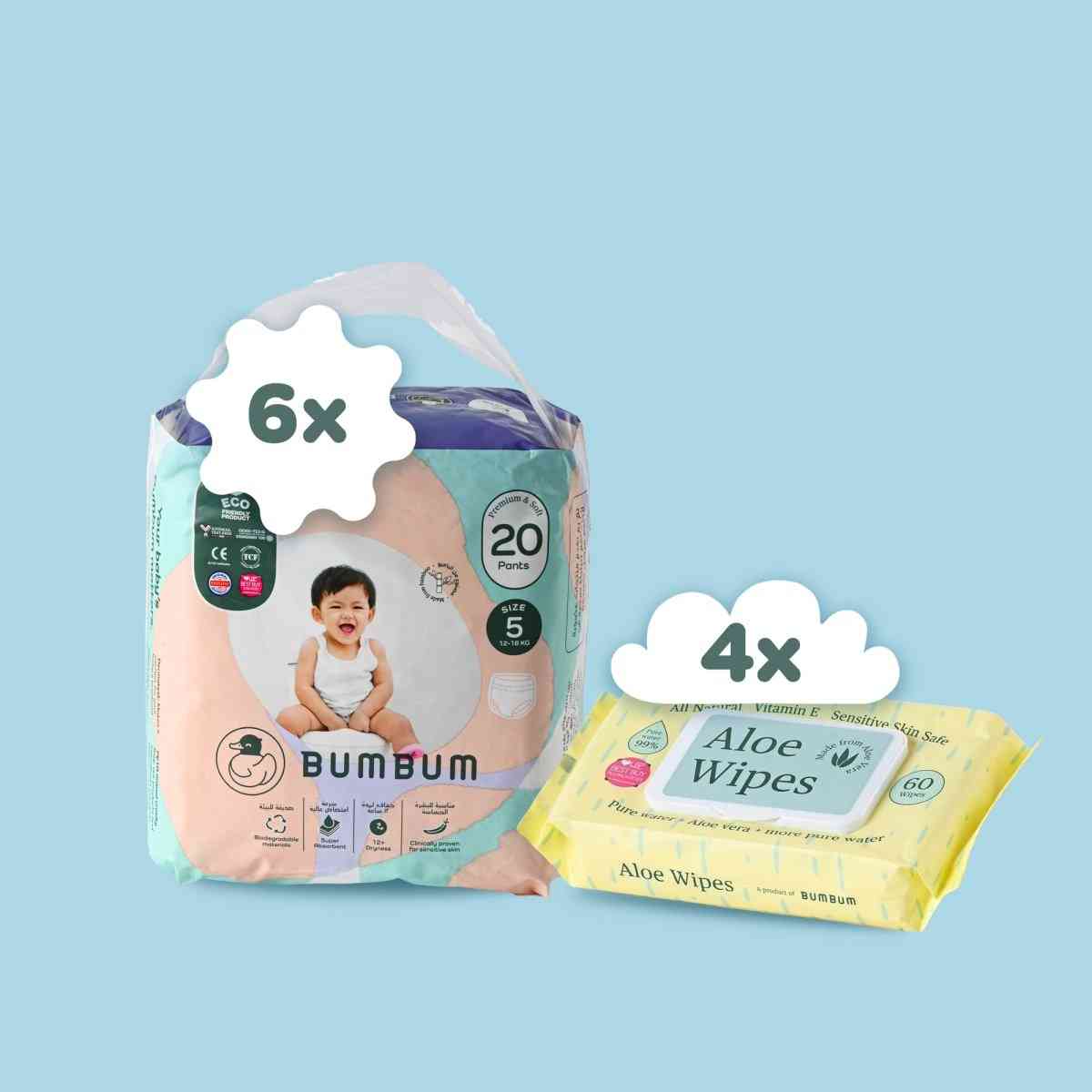 Subscription box - Aloe wipes - BUMBUM