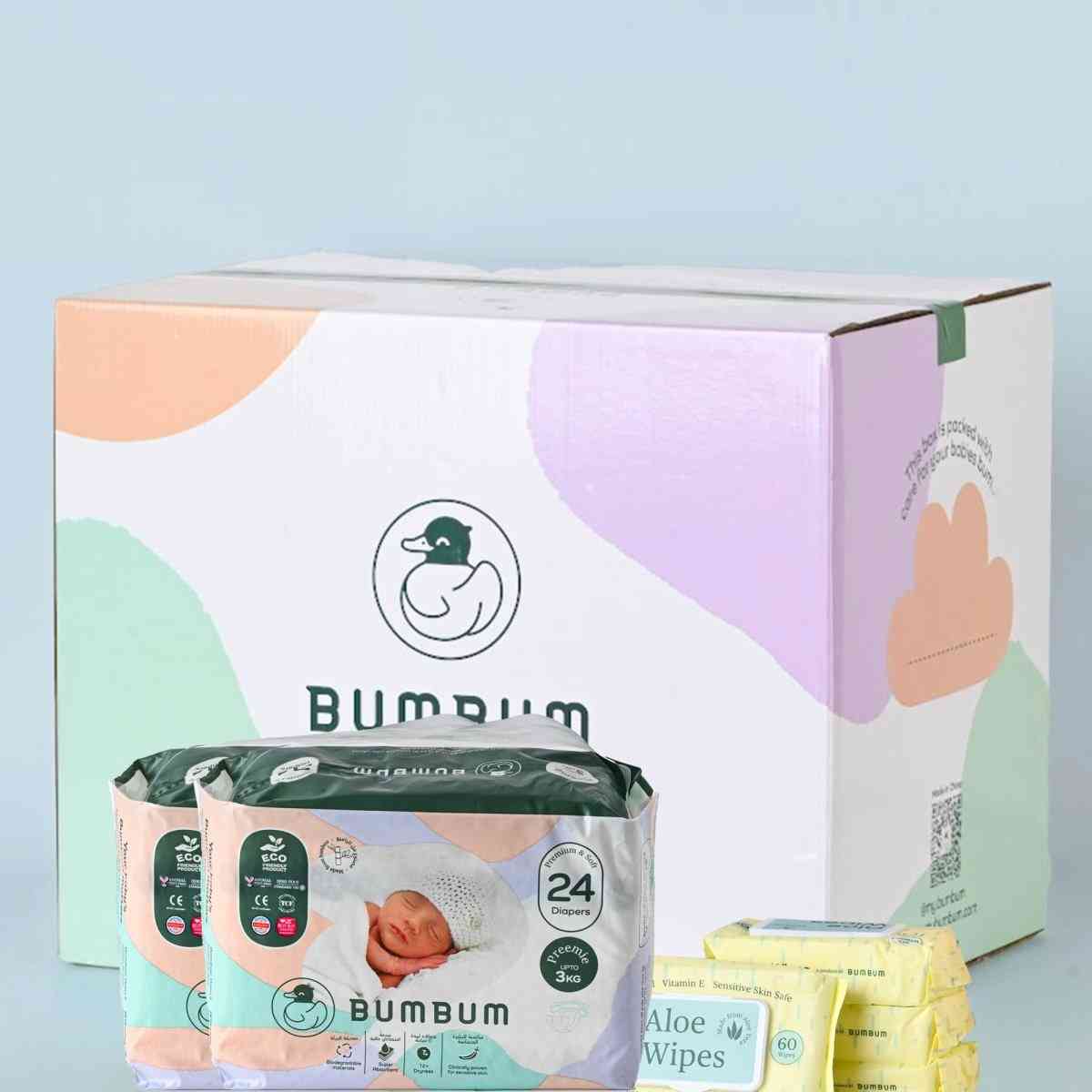 Subscription box - Aloe wipes - BUMBUM
