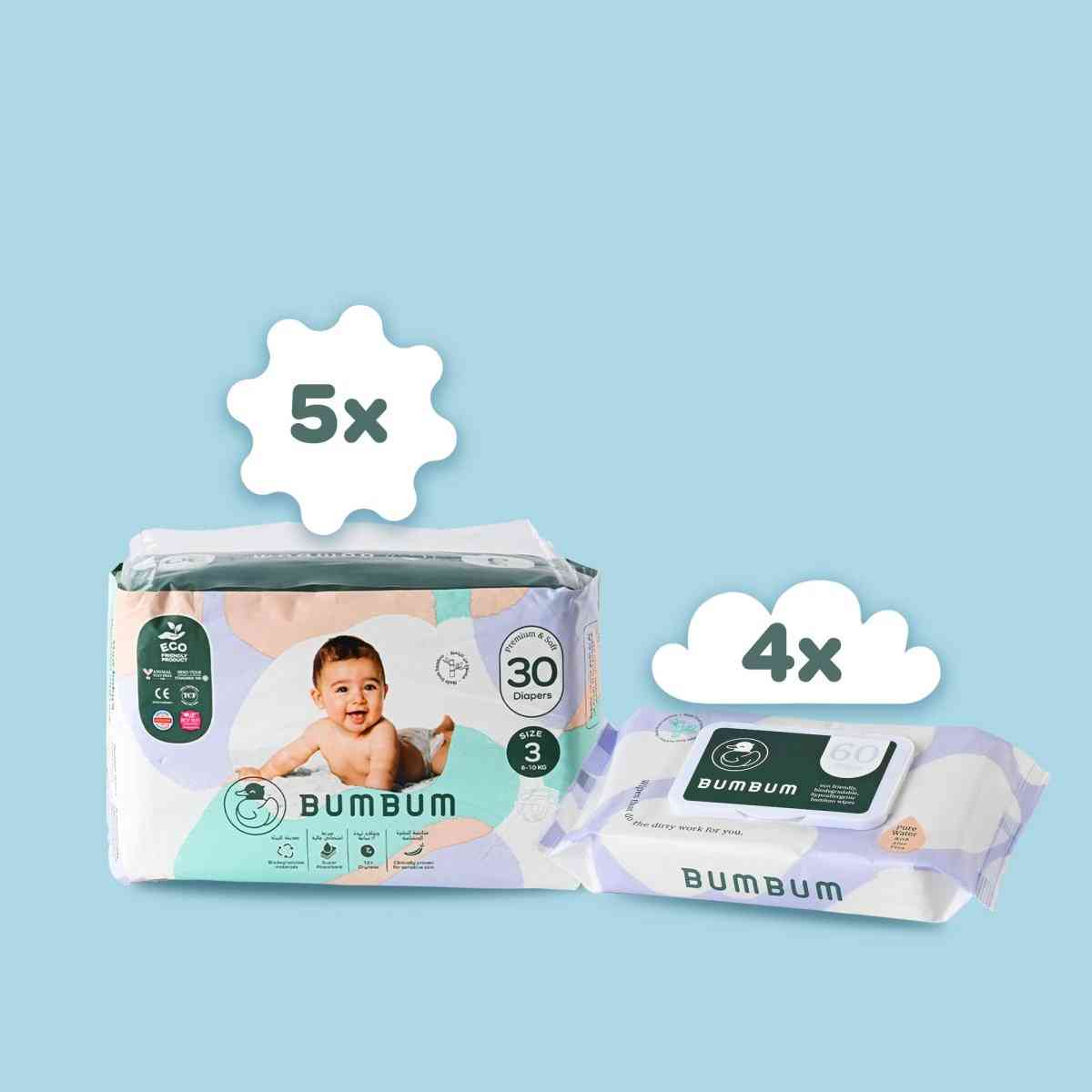 Subscription Box - BUMBUM Wipes - BUMBUM