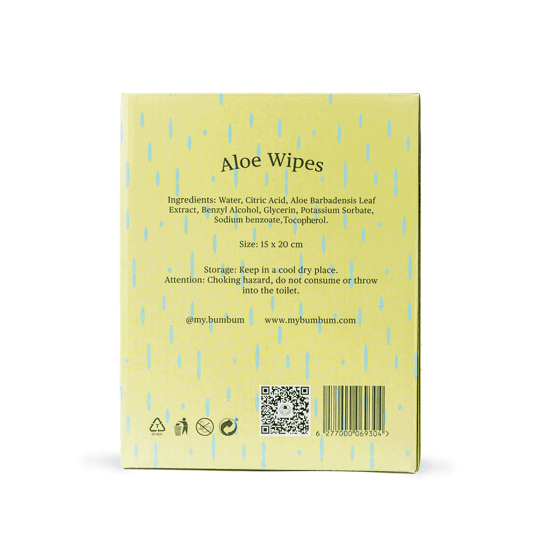 Aloe Wipes Box - My BumBum