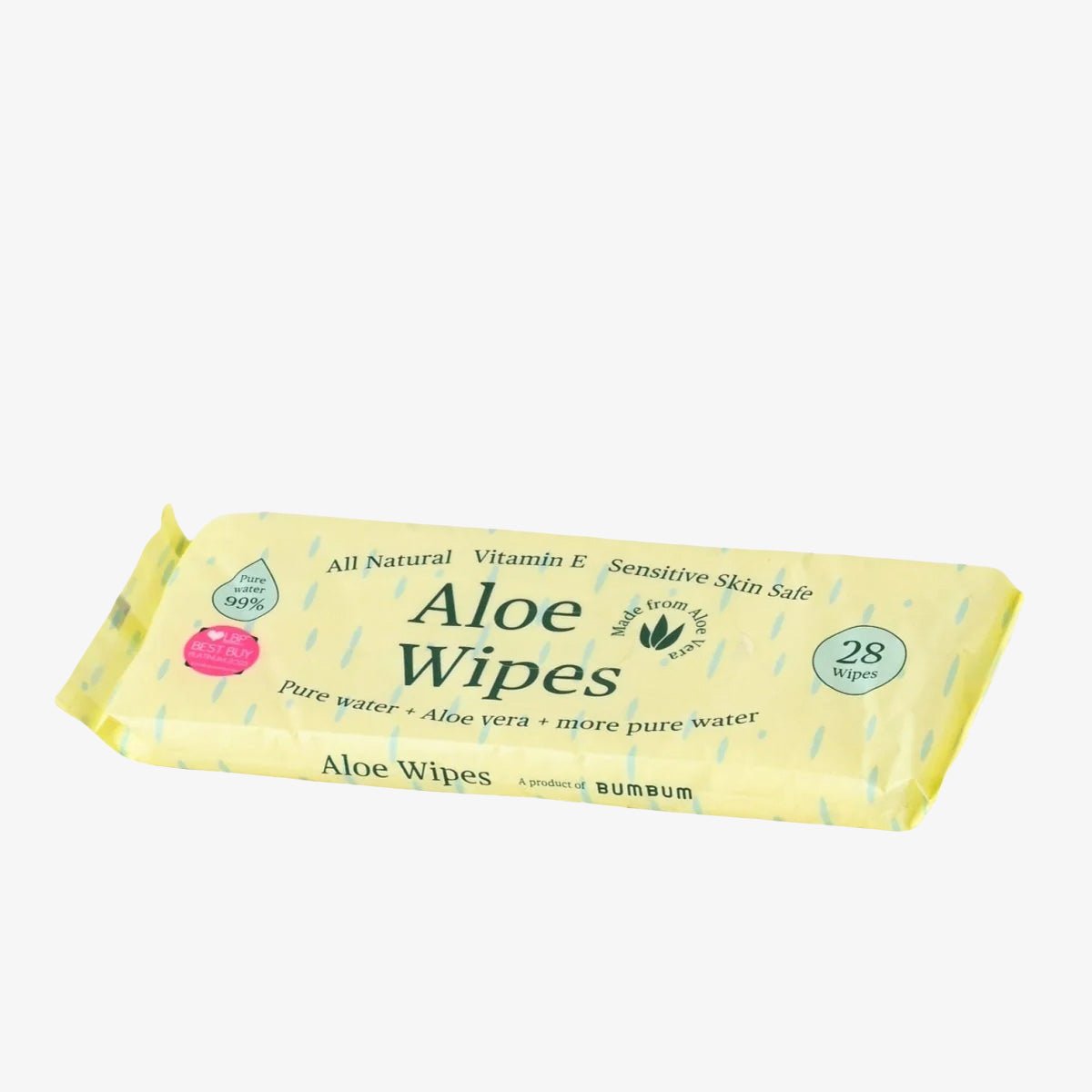 Aloe Wipes 1x28 Pcs - BUMBUM