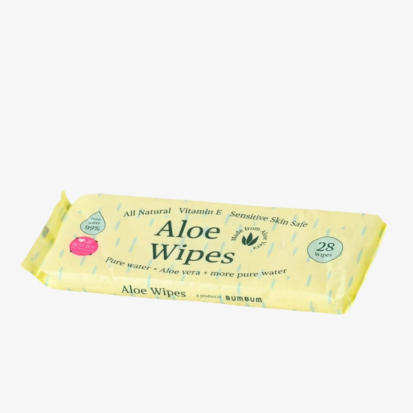 Aloe Wipes 1x28 Pcs - BUMBUM
