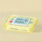Aloe Wipes Single Pack - 1 x 60 Pcs - BUMBUM