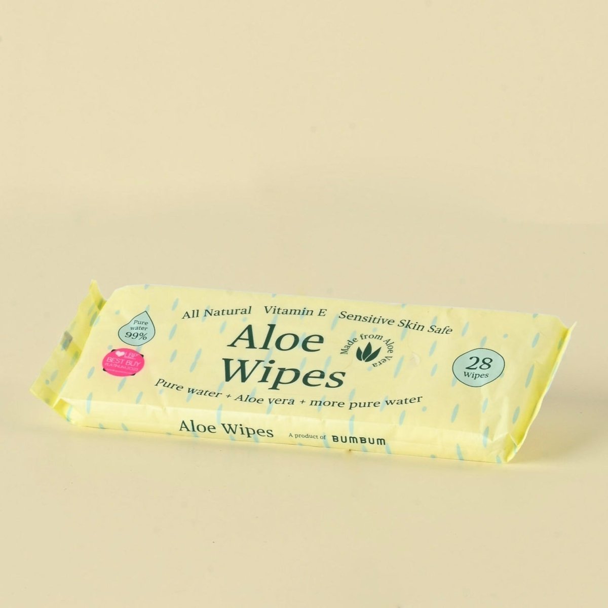 Aloe Wipes (Travel Size) - BUMBUM