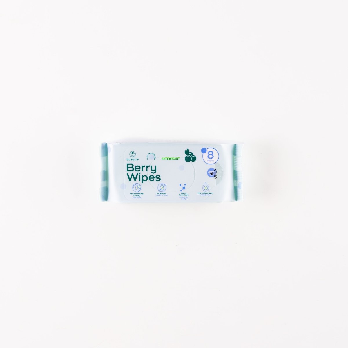 Berry Mini Wipes Bundle - 10 X 8 Wipes - BUMBUM