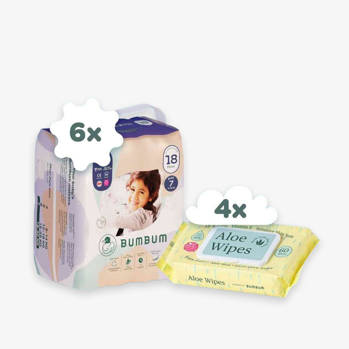 Subscription box - Aloe wipes - BUMBUM