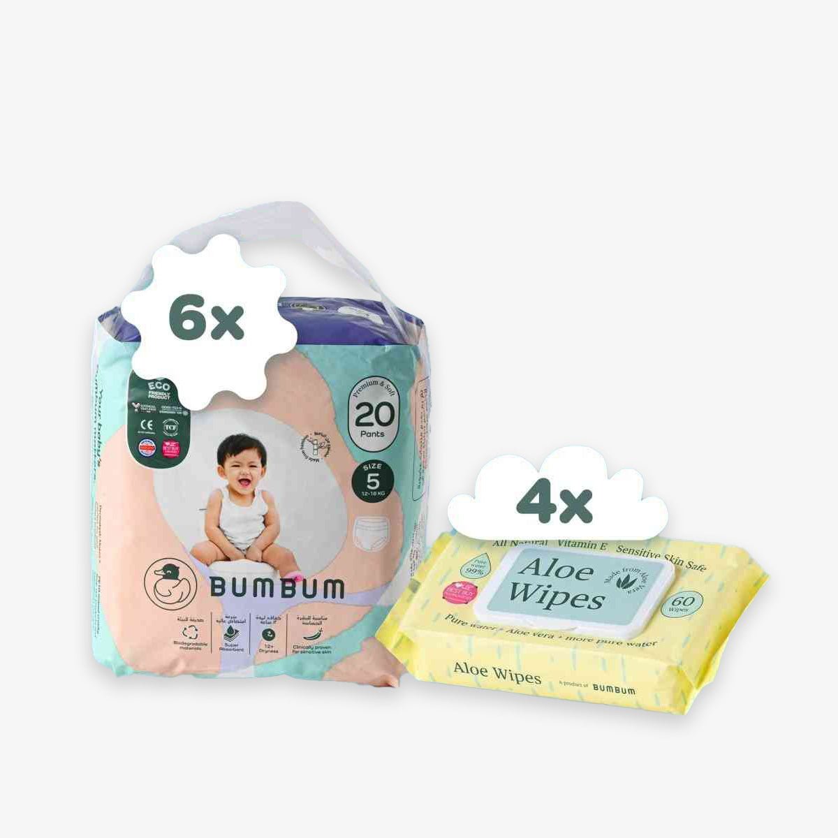 Subscription box - Aloe wipes - BUMBUM