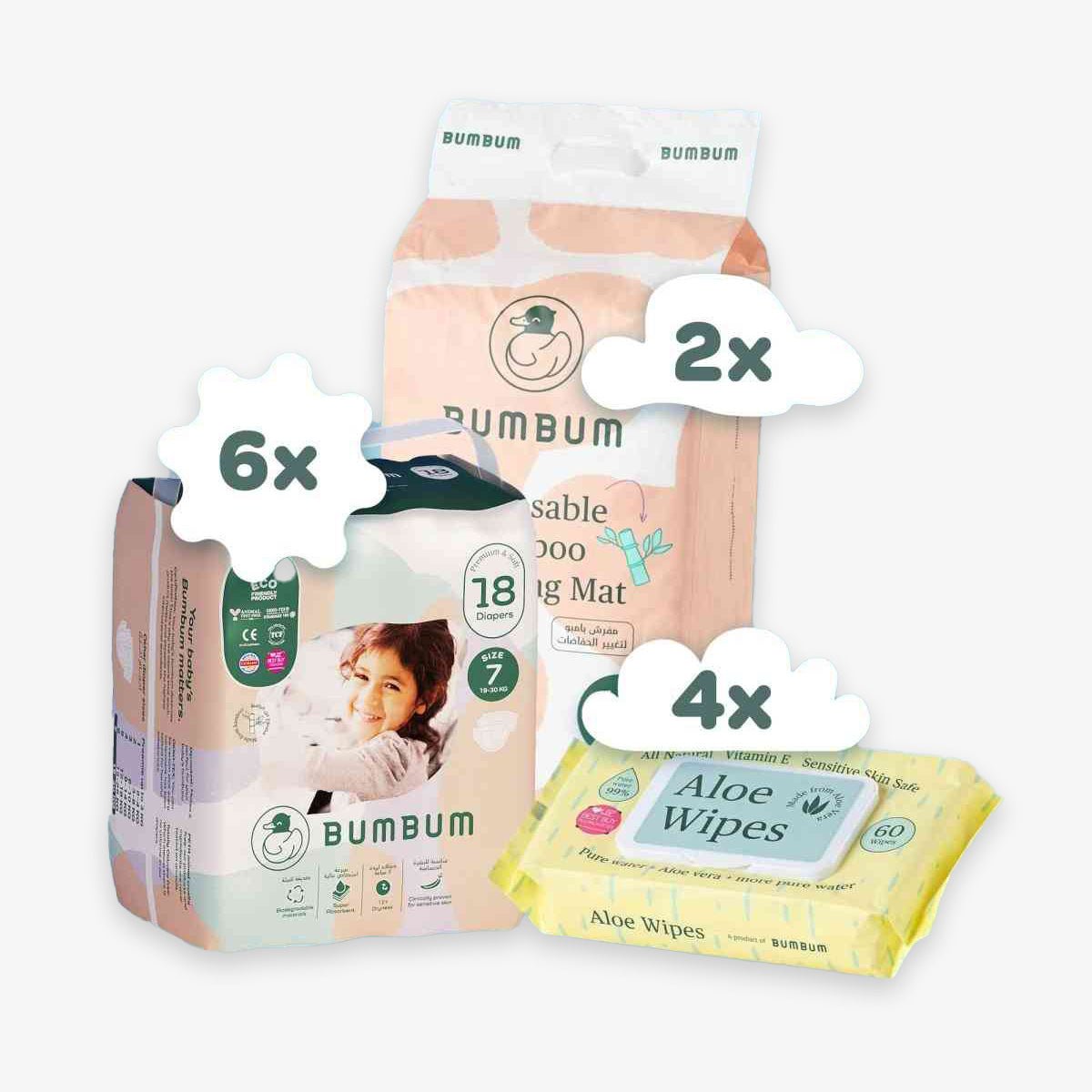 Subscription box - Aloe wipes - BUMBUM