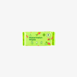 Watermelon Mini Wipes Bundle (8 wipes x10 packs) - BUMBUM