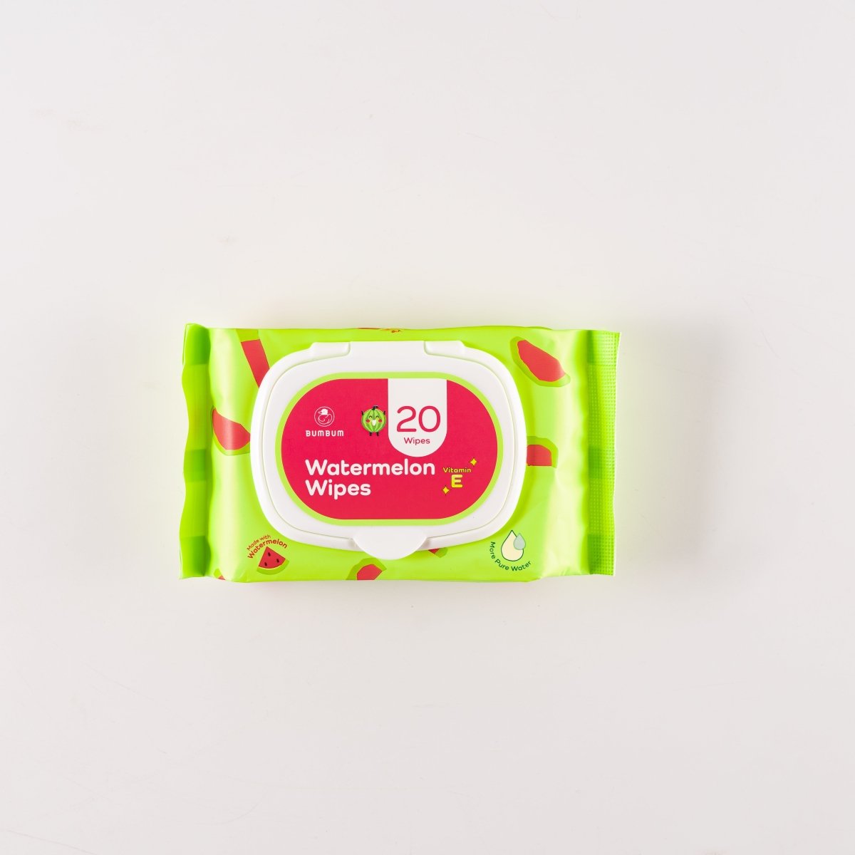 Watermelon Wipes - Travel Size - 20 Wipes