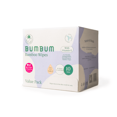 Bamboo Wipes Box - My BumBum